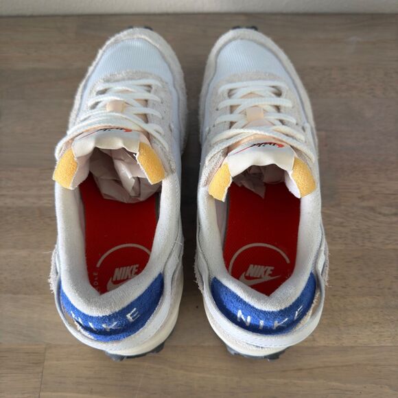 Nike Waffle Debut Vintage Shoes Sneakers Women's 8.5 White Royal Blue DX2931-400 - Picture 5 of 10